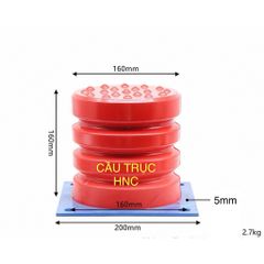 ✅ Giảm chấn cao su (Hàng Đẹp, có hóa đơn) cho cầu trục, thang máy, cổng trục D80, D100, D125, D160, D200, đầu đấm cao su