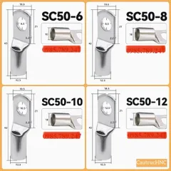 ✅ Đầu cos [LOẠI DÀY] SC4, SC6, SC10, SC16, SC25, SC35, SC50, SC70, SC95, SC120, SC150