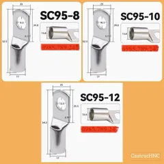✅ Đầu cos [LOẠI DÀY] SC4, SC6, SC10, SC16, SC25, SC35, SC50, SC70, SC95, SC120, SC150