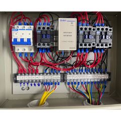 ✅ Tủ điện đảo chiều động cơ 3P, sử dụng điều khiển từ xa, có Bảo vệ mất pha,chống đảo pha, rơ le Nhiệt