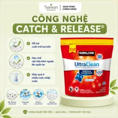Viên Giặt Kirkland Signature Ultra Clean HE 152 Viên - Giặt Sạch Quần Áo, Hương Thơm Tươi Mát, Dùng Cho Mọi Loại Máy