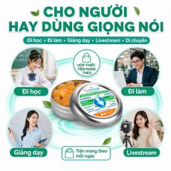 Viên Ngậm Giảm Ho Puressentiel Gommes Bạc Hà Khuynh Diệp Không Đường Dịu Cổ Họng Từ 7 Tuổi 45g