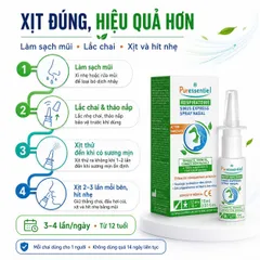 Xịt Mũi Viêm Xoang Thảo Dược Sinus Express 15ml - Giảm Nghẹt Mũi, Đau Đầu, 100% Thiên Nhiên, Thông Xoang Nhanh, An Toàn Cho Sức Khỏe