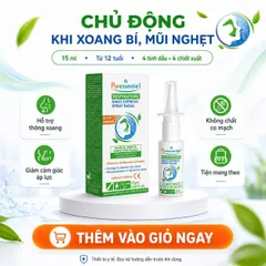 Xịt Mũi Viêm Xoang Thảo Dược Sinus Express 15ml - Giảm Nghẹt Mũi, Đau Đầu, 100% Thiên Nhiên, Thông Xoang Nhanh, An Toàn Cho Sức Khỏe