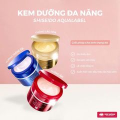  Kem dưỡng da Shiseido Aqualabel 5in1 Nhật Bản