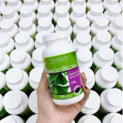 🎓🍀🌸Viên Uống Bổ Não của Mỹ TRUNATURE® GINKGO BILOBA 120mg with VINPOCETINE 340 viên