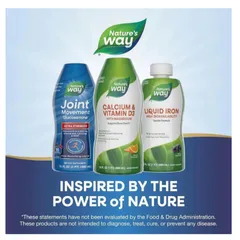 Nước Uống Bổ Sung Canxi Và Vitamin D3 Nature’s Way Calcium + Vitamin D3 Liquid 480ml