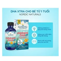 DHA Xtra Nordic Naturals Children's 60ml (1Y+)