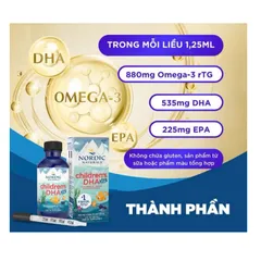 DHA Xtra Nordic Naturals Children's 60ml (1Y+)