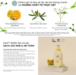 Sữa tắm gội cho bé Amway G&H