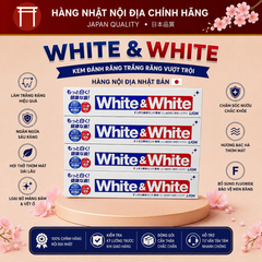 Kem đánh răng White And White Lion Nhật Bản 795081