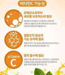 Vitamin C 10000 Gold Nutri D-DAY giúp trắng da chống oxy hóa 150 viên [hàng nhập khẩu]