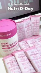 Collagen thủy phân trọng lượng thấp 500Da 90 gói Nutri D-DAY giúp sáng da mờ nám, khỏe tóc móng [hàng nhập khẩu]