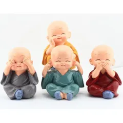 BỘ 4 TƯỢNG CHÚ TIỂU THANH TỊNH