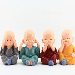 BỘ 4 TƯỢNG CHÚ TIỂU THANH TỊNH