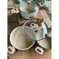 NỒI CHỐNG DÍNH VÂN ĐÁ NHẬT BẢN CAO CẤP 20CM
