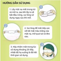 10 Miếng Mask Mắt Nóng Giúp Giảm Quầng Thâm Mắt