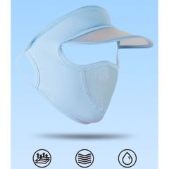 khẩu trang chống nắng kèm lưỡi trai