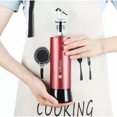 Chai Đựng Dầu, Giấm, Nươc Chấm Thủy Tinh Bọc Thép 300ml