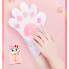 Combo 10 Gói Mặt Nạ Dưỡng Da Tay Hình Mèo Hồng
