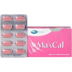 Viên uống hỗ trợ giảm nguy cơ loãng xương Maxcal Mega (3 vỉ x 10 viên)