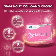 Viên uống hỗ trợ giảm nguy cơ loãng xương Maxcal Mega (3 vỉ x 10 viên)