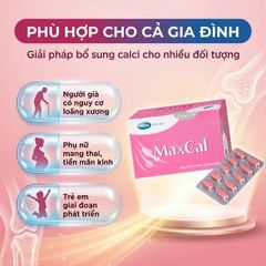 Viên uống hỗ trợ giảm nguy cơ loãng xương Maxcal Mega (3 vỉ x 10 viên)