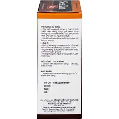 Viên uống giúp xương, răng chắc khỏe Seacan K2 Traphaco (6 vỉ x 10 viên)