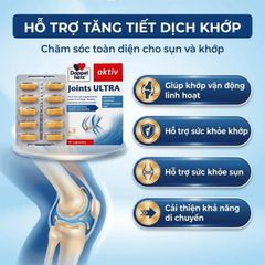 Viên uống hỗ trợ tăng tiết dịch khớp Joints Ultra Doppelherz (3 vỉ x 10 viên)