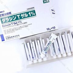 Kem Giảm Mụn T Gel 1% Nhật Bản 10gr, làm giảm mụn bọc, mụn mủ, mụn sưng viêm đỏ bằng cách ức chế vi khuẩn gây mụn