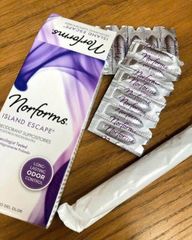 Norforms Feminine Deodorant Suppositories Long Lasting Odor Control Mỹ