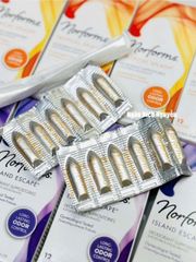 Norforms Feminine Deodorant Suppositories Long Lasting Odor Control Mỹ