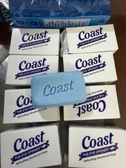 Xà Bông Coast Cục Hàng Mỹ Chính Hãng - Lốc 8 Cục Thơm Dịu Nhẹ, AnToan Cho Gia Đình, Vệ Sinh Cá Nhân
