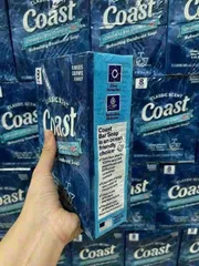 Xà Bông Coast Cục Hàng Mỹ Chính Hãng - Lốc 8 Cục Thơm Dịu Nhẹ, AnToan Cho Gia Đình, Vệ Sinh Cá Nhân