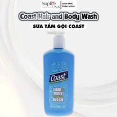 SỮA TẮM GỘI COAST 2in1 MỸ 946ml