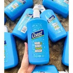 SỮA TẮM GỘI COAST 2in1 MỸ 946ml