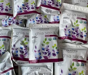 Hạt Chia Nutiva Organic Black Chia Seeds 907g Mỹ