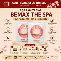 Bột tắm trắng Be-max the Spa 1 gói x 50g (hộp 12 gói)