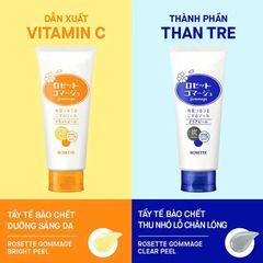 Gel Tẩy Tế Bào Chết Rosette 120g – Chăm Sóc Da Mịn Màng, Hỗ Trợ Làm Sạch Tế Bào Da Chết Và Cặn Bẩn Trên Bề Mặt