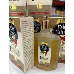 DẦU GỪNG 50ml Hỗ Trợ Giúp Giảm Đau Giúp Làm Ấm Nóng Da Phòng Cảm 795353