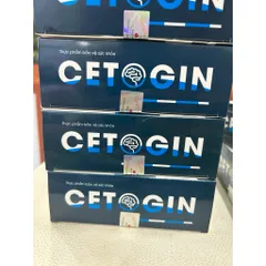 CETOGIN HỘP 60 Viên Hỗ Trợ Tăng Cường Tuần Hoàn Máu não 795369
