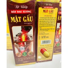 Xịt Khớp Dây Đau Xương Mật Gấu Giảm Căng Cơ Đả Thông Kinh Mạch 100ml