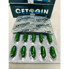 CETOGIN HỘP 60 Viên Hỗ Trợ Tăng Cường Tuần Hoàn Máu não 795369