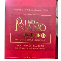 Estro Nano Gold – Hỗ trợ nội tiết tố nữ, đẹp da, giảm khô hạn (Hộp 30 viên) 795374