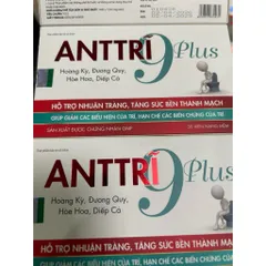 VIÊN UỐNG AN TRĨ 9 PLUS HỖ TRỢ NHUẬN TRÀNG BỀN THÀNH MẠCH GIÚP GIẢM CÁC BIỂU HIỆN CỦA TRĨ