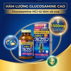 Viên uống hỗ trợ làm trơn ổ khớp hạn chế lão hóa khớp Orihiro Glucosamine (900 viên)