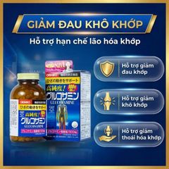 Viên uống hỗ trợ làm trơn ổ khớp hạn chế lão hóa khớp Orihiro Glucosamine (900 viên)