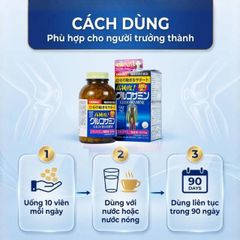 Viên uống hỗ trợ làm trơn ổ khớp hạn chế lão hóa khớp Orihiro Glucosamine (900 viên)