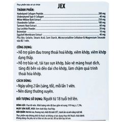 Ecogreen Jex Natural 60 Viên – Hỗ Trợ Giảm Đau, Cải Thiện Khó Chịu Do Thoái Hóa Khớp Và Viêm Khớp