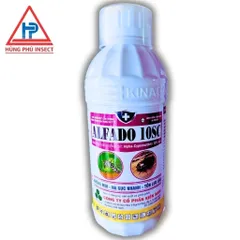 Thuốc Diệt Muỗi & Côn Trùng ALFADO 10SC 1000ml – Alpha Cypermethrin 10% – Hiệu Lực Nhanh, Lưu Hiệu Lâu, Dễ Pha Sử Dụng.